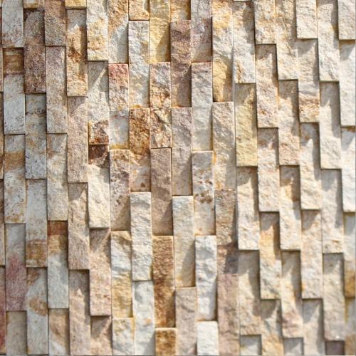 Mosaïque En Marbre Emperador Sombre – Carreaux Muraux Mosani Mosaik – Pour Intérieur