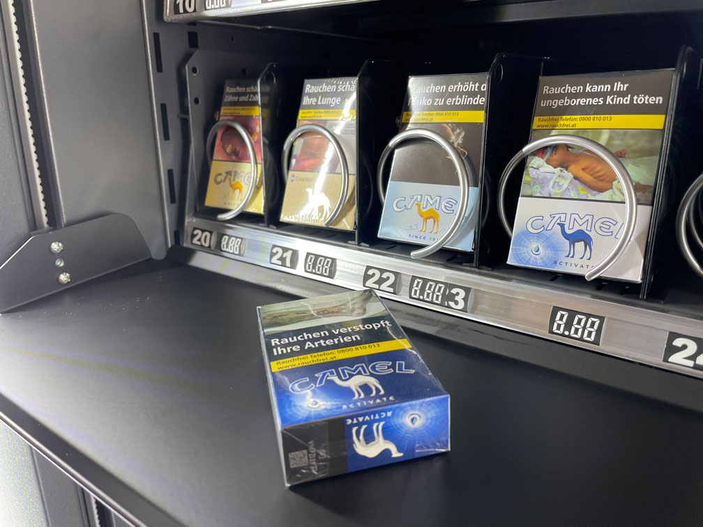 Zigarettenautomat / E-Liquid Automat / Tabakautomat | wlw.at