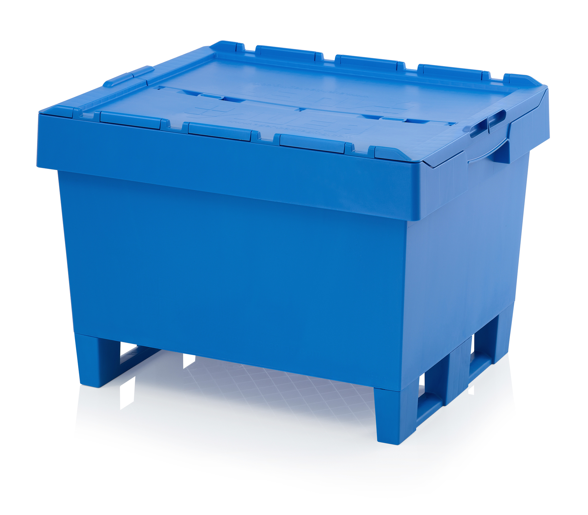 Transportbehälter 40x30x9 mit Deckel Kunststoff Transportcase Box 400x300x90 Transportbehälter 40x30x9 mit Deckel Kunststoff Transportcase Box 400x300x90