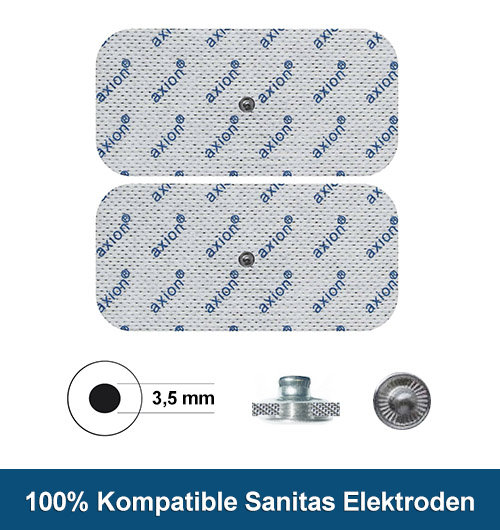 axion 8 TENS Elektroden-Pads 40x40 mm - Universal-Elektroden für TENS