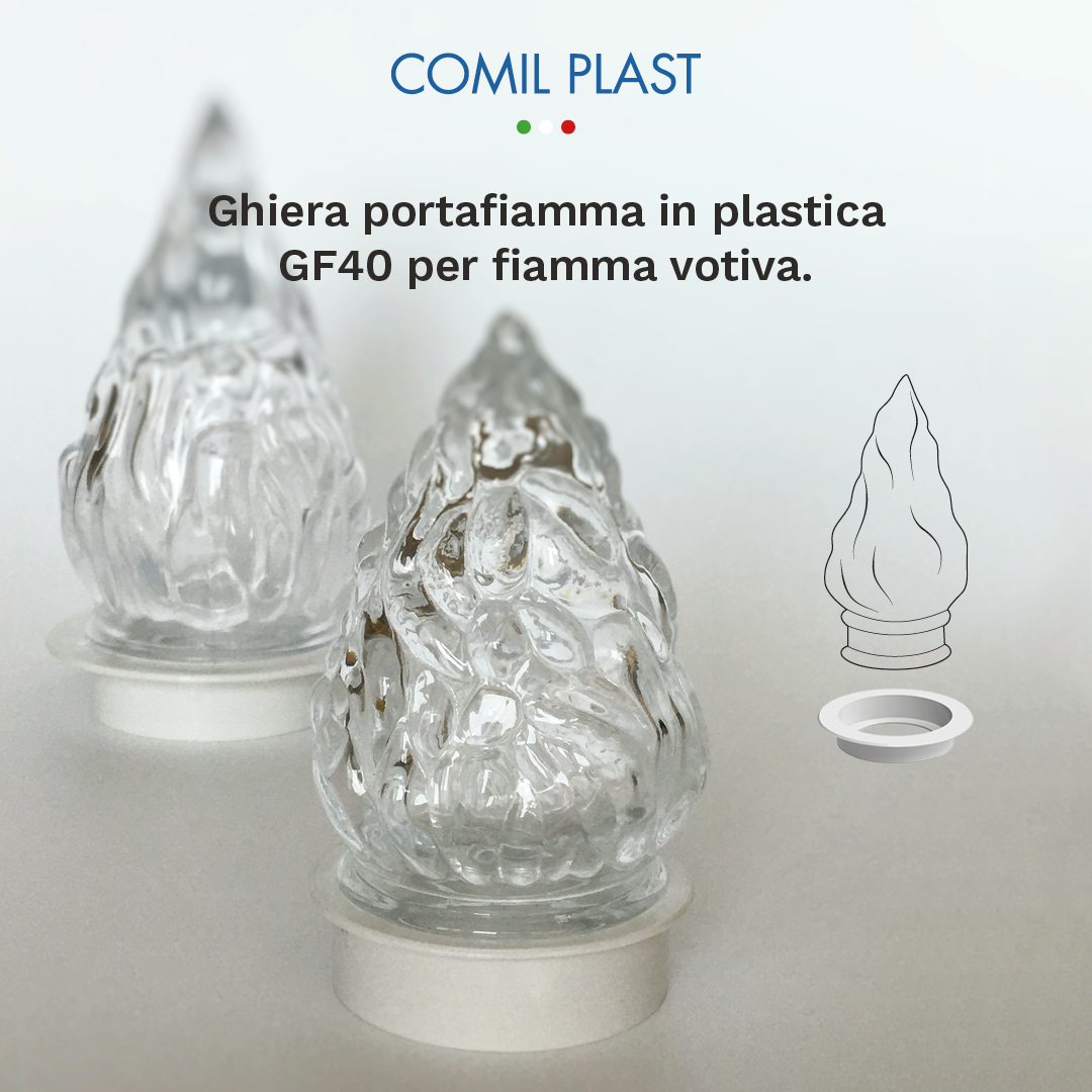 Vaso portafiori per ossari da 11x6,5cm - In bronzo, a parete - Con int