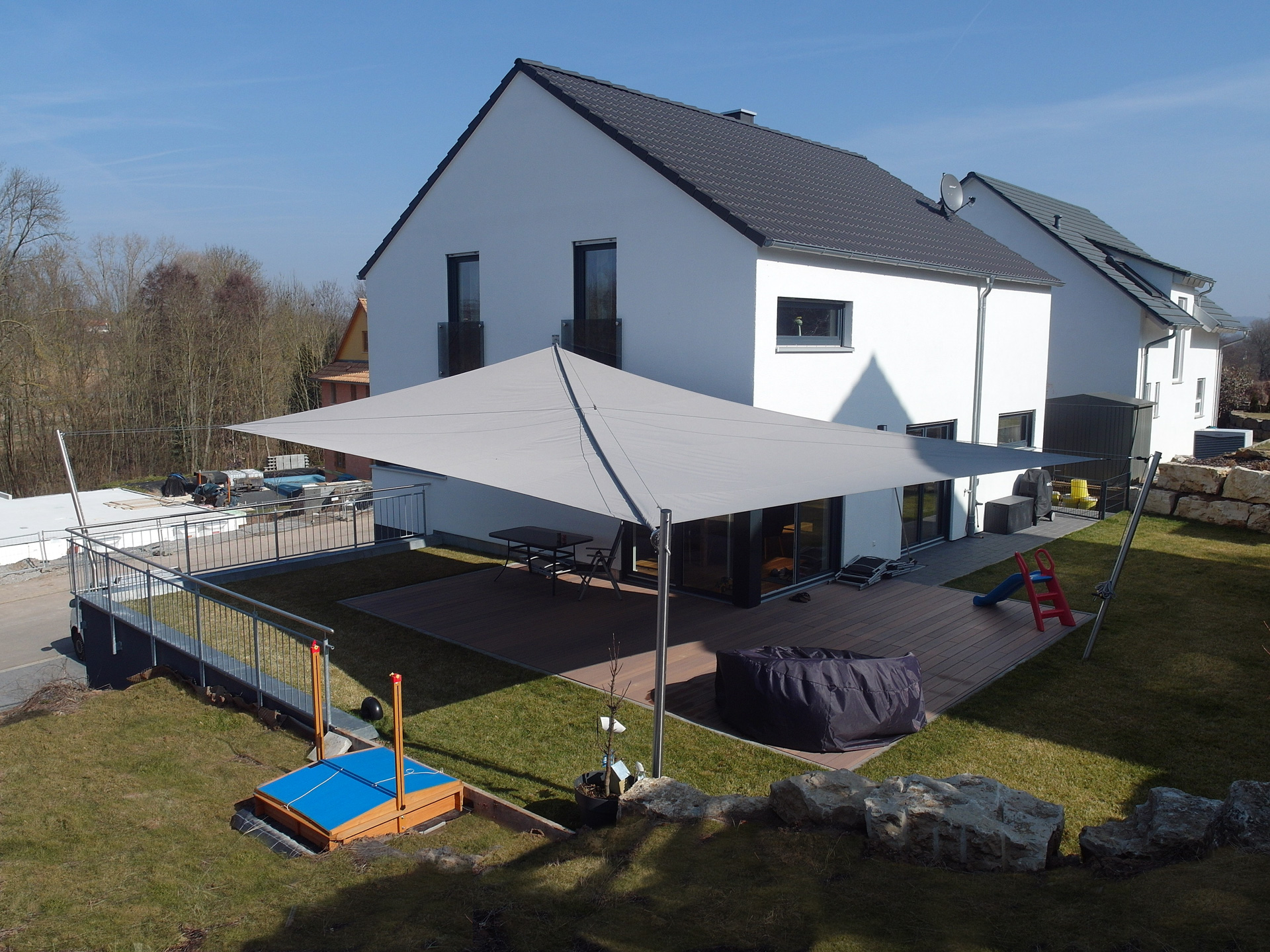 sonnensegel schiene Toldoro® 2X Deckenhalterung aus Edelstahl inkl. Montagematerial/rostfreier Wand- & Deckenhaken mit 400 kg Bruchlast/Befestigung für Hängesessel, Sonnensegel, Liebesschaukel, Boxsack Seats:1 Gipsy Adventure Home İstanbul Sonnensegel Stange