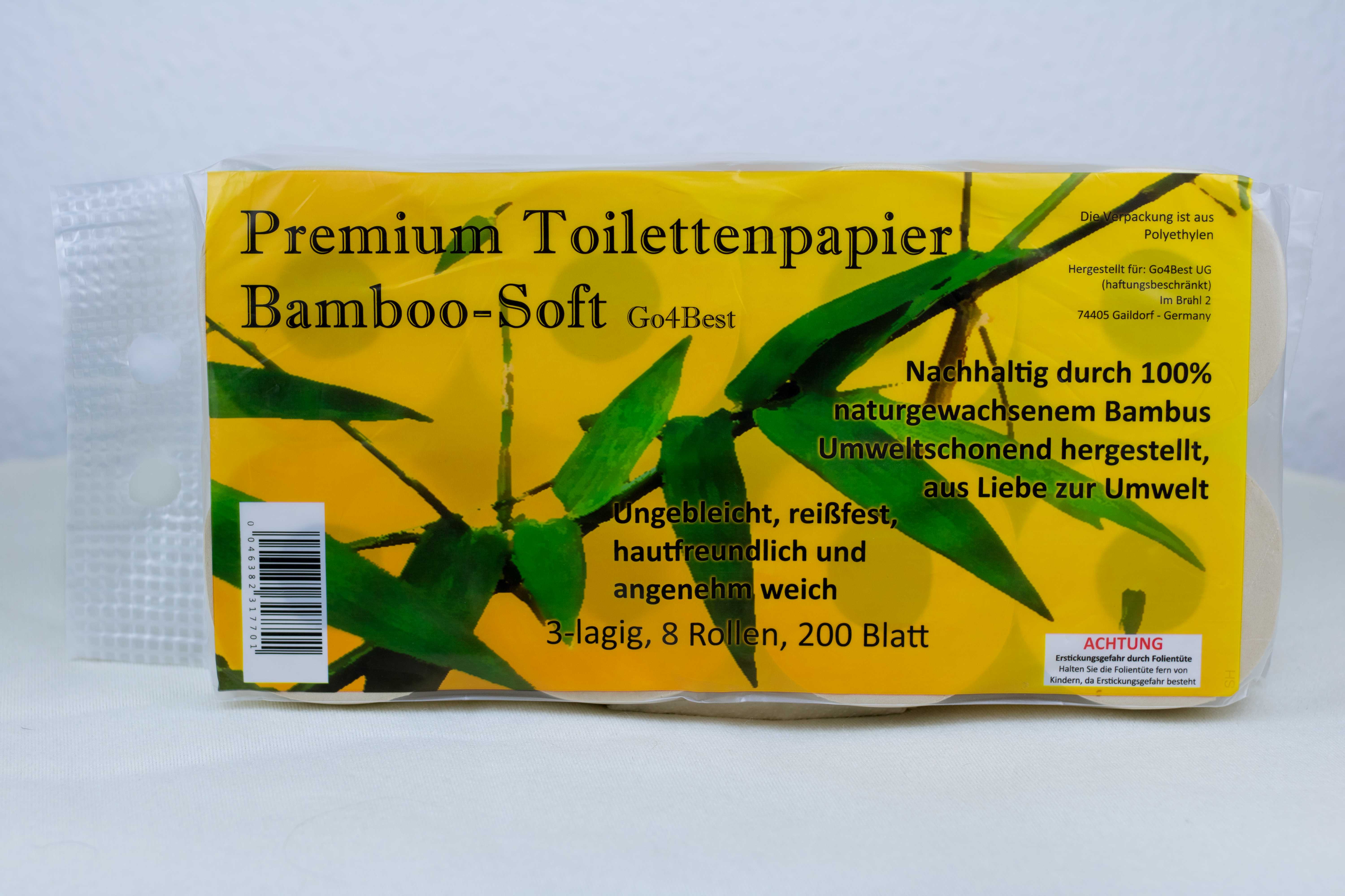 Toilettenpapier aus 100% Bambus | wlw.de