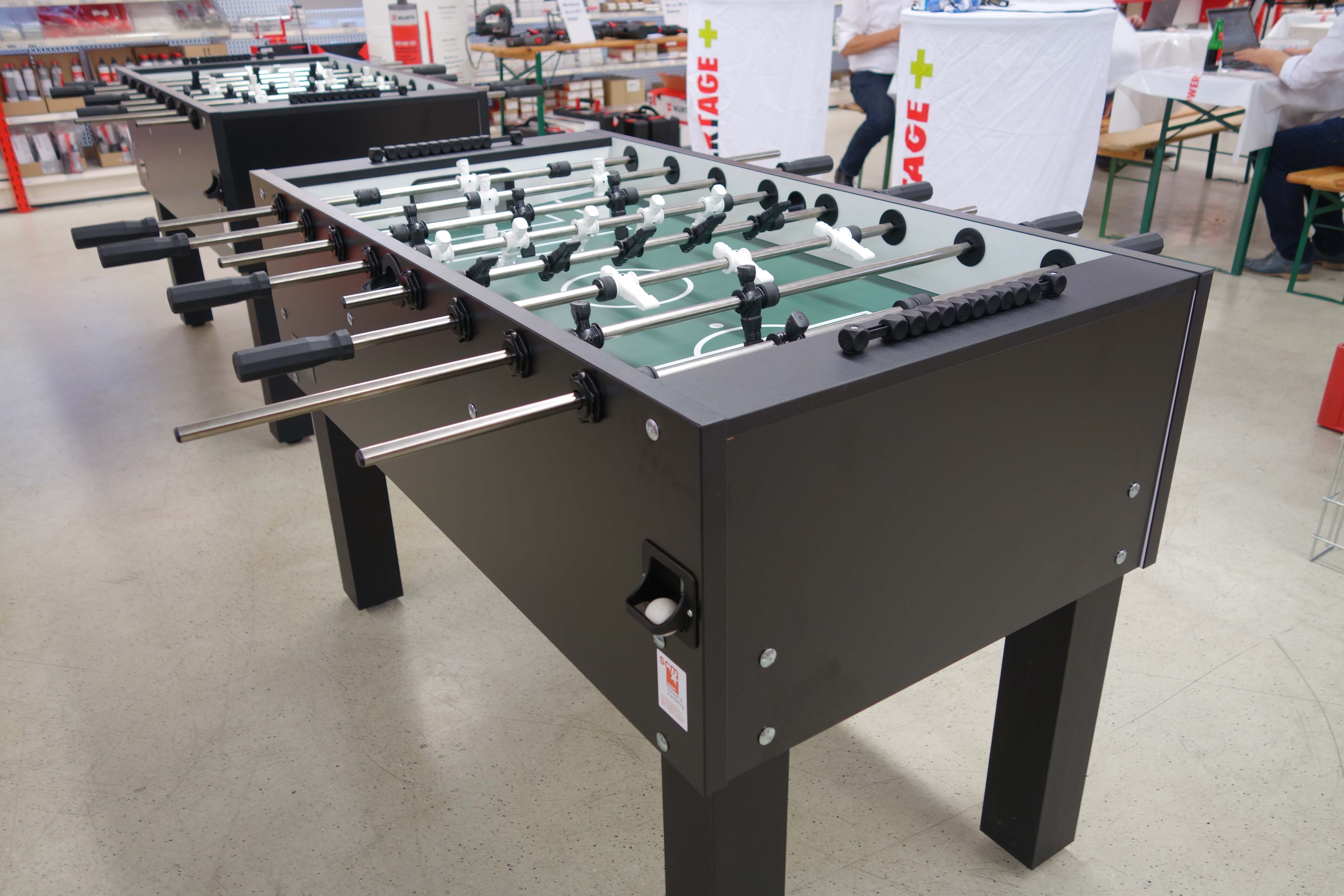 Automaten Hoffmann Schrauben-Set Für Kicker Profi – 60-teilig, Silber, Für Tischkicker-Montage