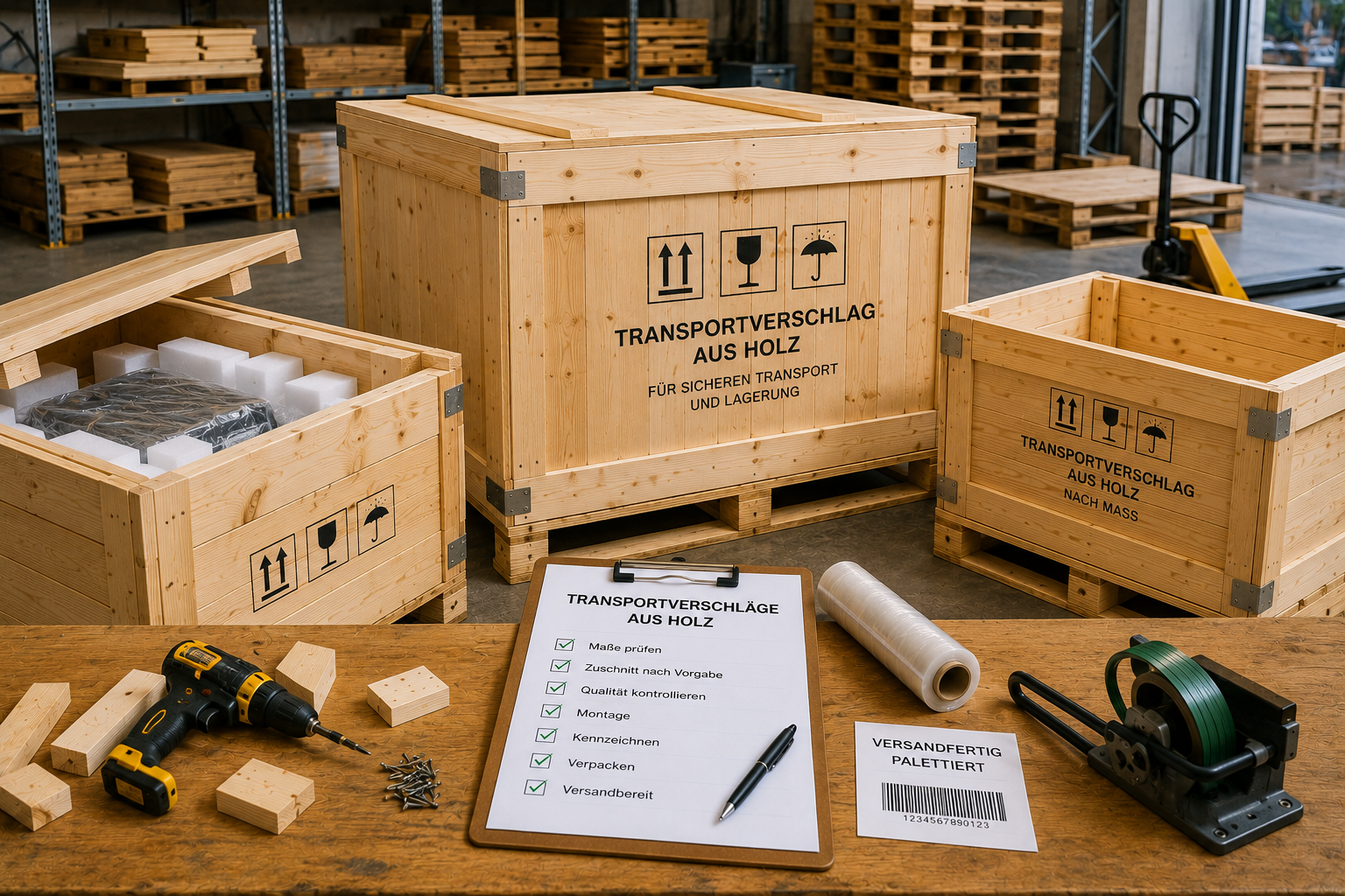 Transportkisten Holz gebraucht — Auswahl
