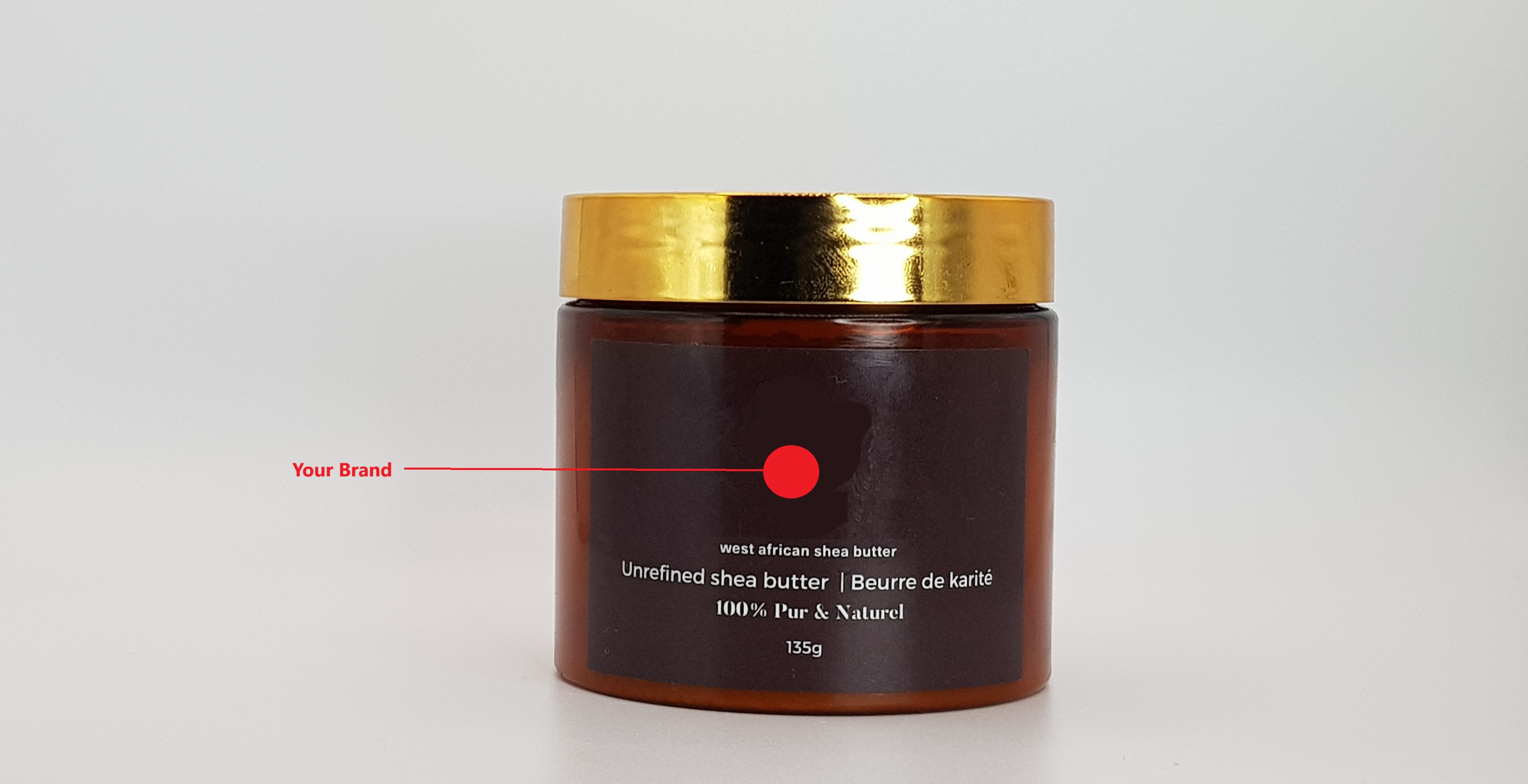Beurre De Karité Brut 500 G - Origine Côte D'Ivoire, Hydratant Corps Et Cheveux