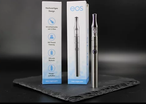 elfbar elfa master akku eos Premium CBD Vape Pen mit 300-mAh Akku und Chrom-Finish main image 1