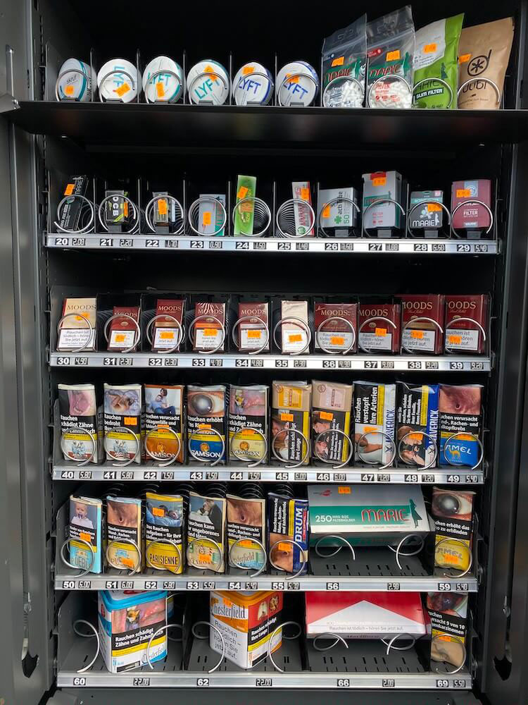 Zigarettenautomat in Mönchengladbach